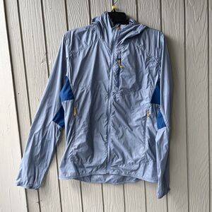 Salomon ActiLoft Ultra-Light, Full-Zip Windbreaker Hoodie Jacket, SZ M